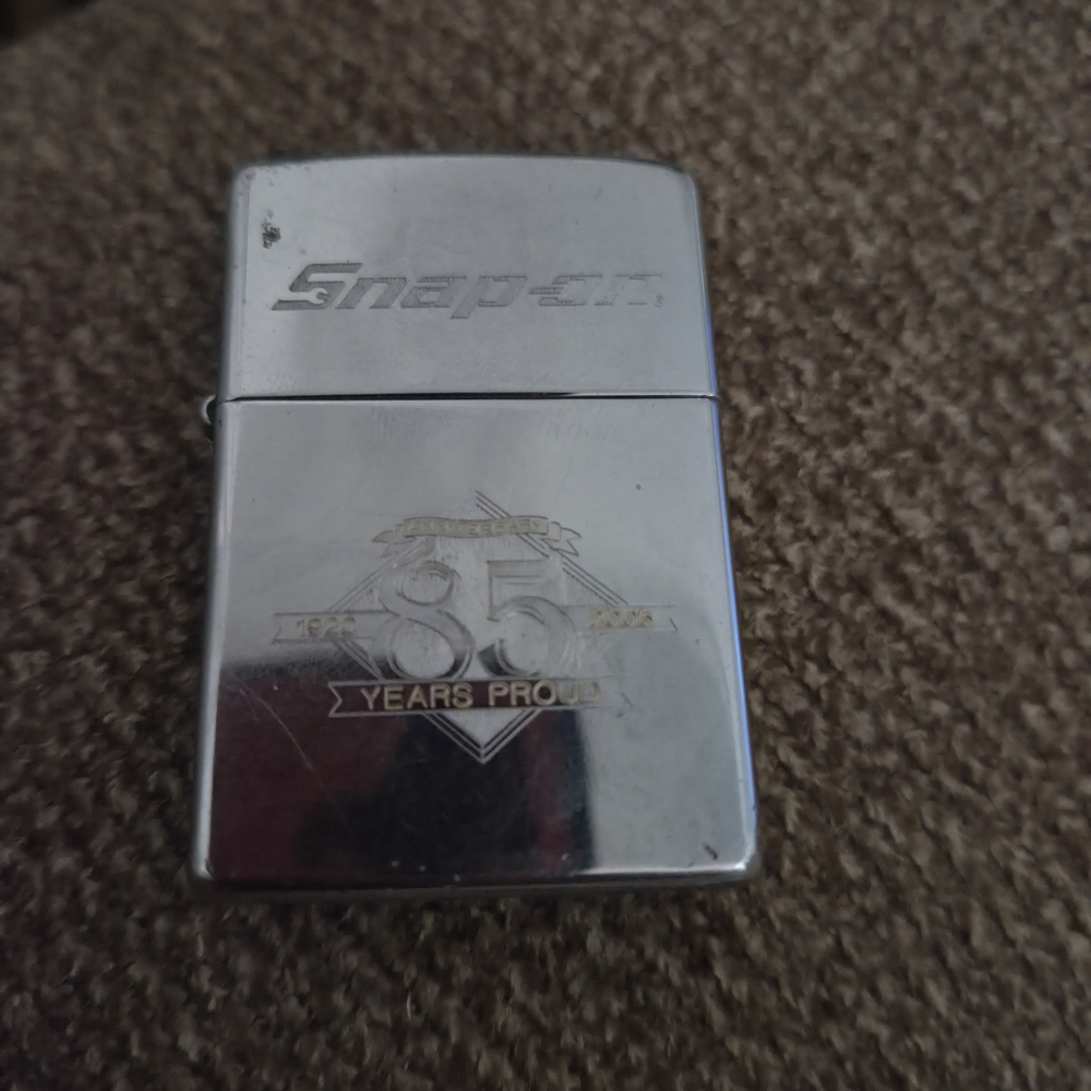 Snap On 85th Anniversary Zippo No Color